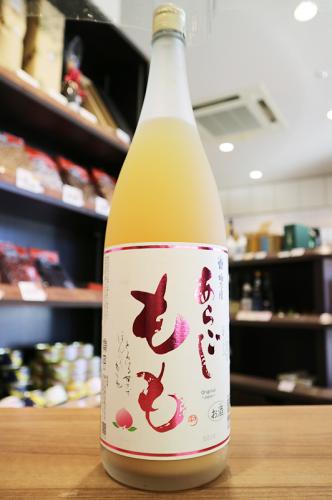 あらごしもも 果実酒 梅乃宿 1800ml