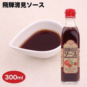 飛騨清見ソース 300ml 中濃ソース トンカツ とんかつ 焼きそば 目玉焼き ふるさと清見21