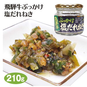 飛騨高山 飛騨牛 お土産 飛騨牛ぶっかけ塩だれねぎ 210g 飛騨牛 ブランド牛 おみやげ 岐阜 お土産 ご飯のおとも 鍋 湯豆腐