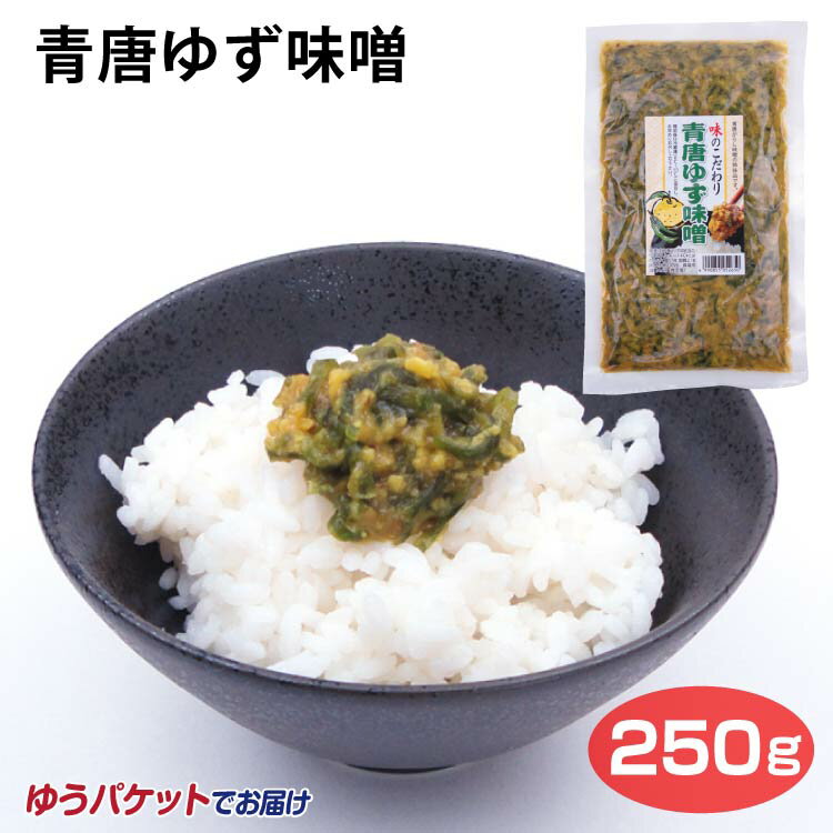 青唐ゆず味噌 250g メール便 ご飯の