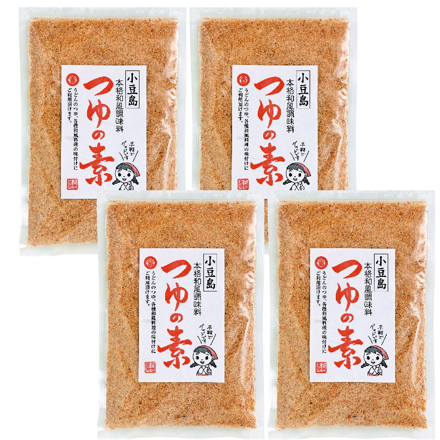 小豆島 つゆの素 210g×4袋 ダシが凄い 本格和風調味料【 送料無料 】 丸島醤油 マルシマ 讃 ...