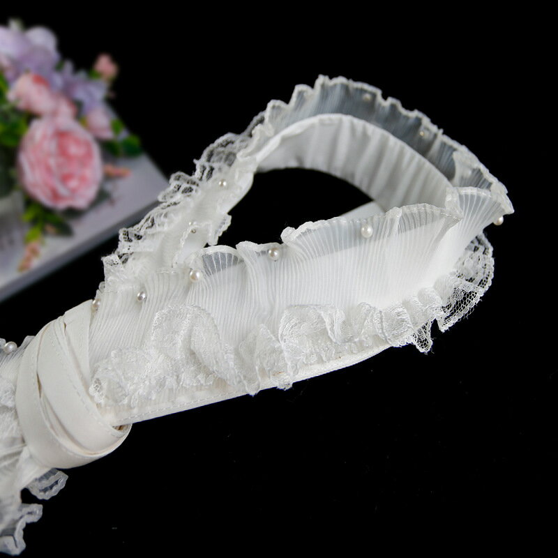 和装 半衿 レース フリル 甘め かわいい 弓型 カーブ 礼装 着物 浴衣 付け衿 和装 和小物 フォーマル ..