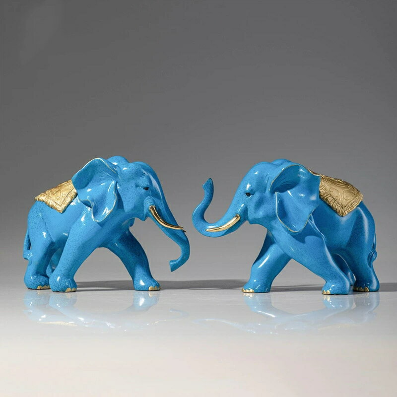 富貴吉祥 黄銅 大象 置物 彩銅仕上げ 銅工芸品 玄関 オフィス 開業 祝い 引越し 記念品 社長室 インテリア 高級装飾品 開運 招福 ギフト プレゼント ク...