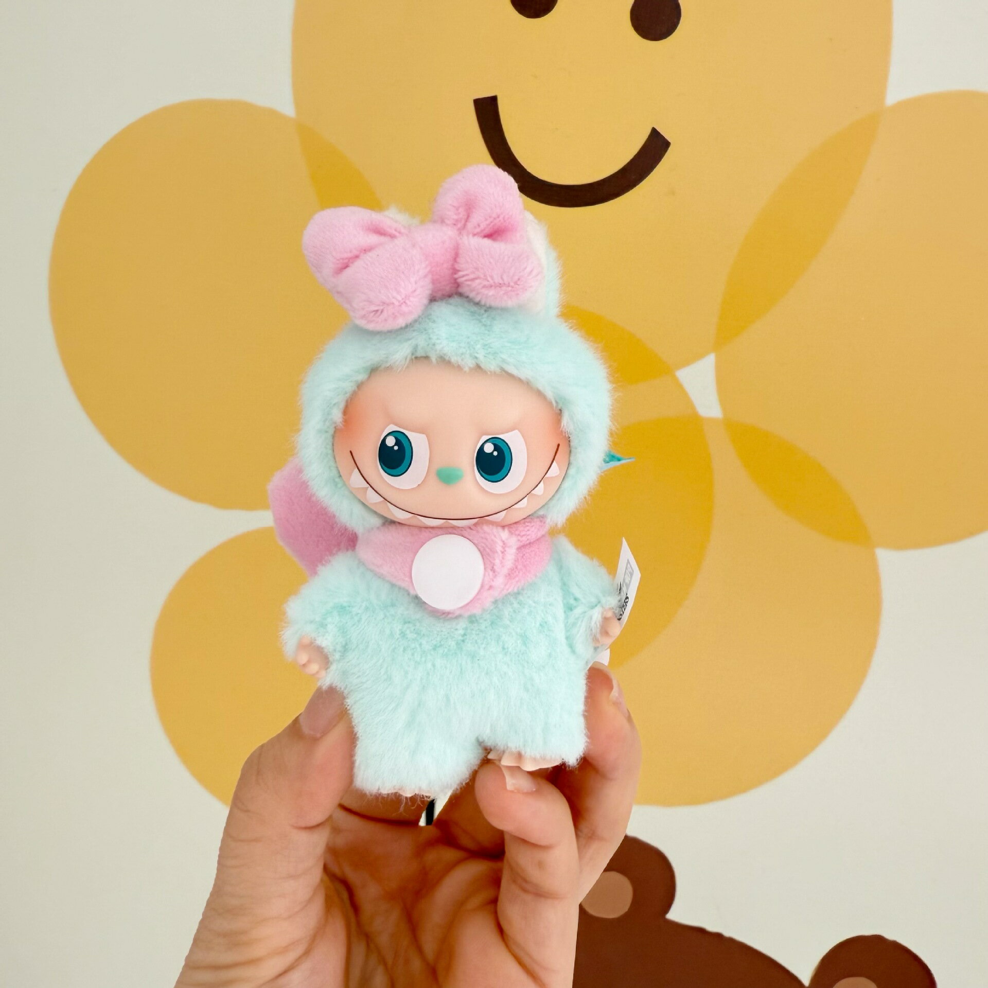 Labubu 10cm �ɡ����� ��֥� labubu4.0 ��֤� �������å� ��ʪ���å� �̤������������ �ɡ����� ������� �б� �ѡ��ƥ��� ���� ��ʪ...