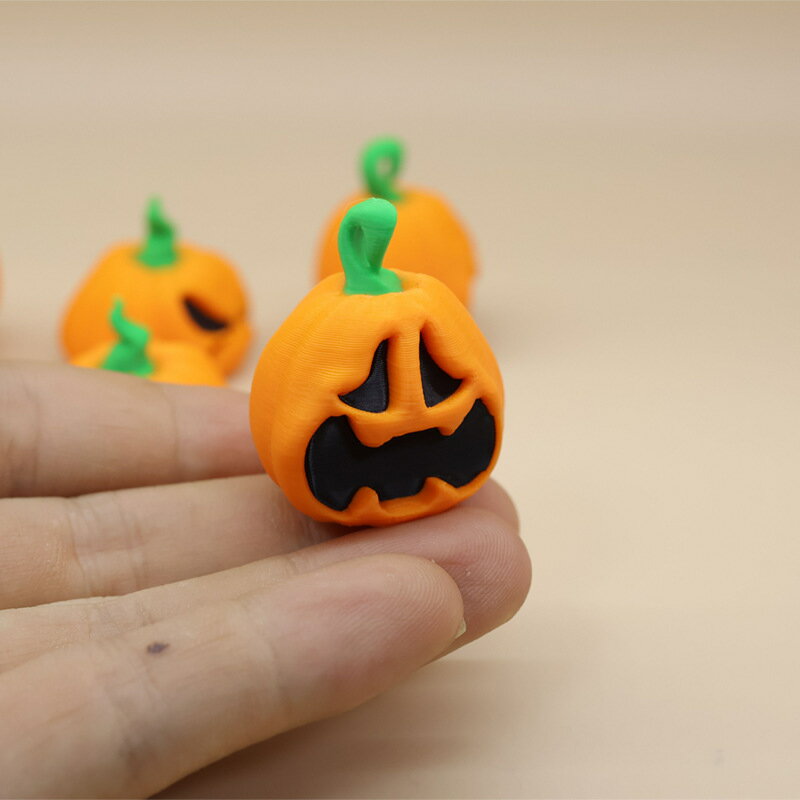 ハロウィン ミニチュア 置物 かぼちゃ お化け DIY 装饰 パーツ 微景观 テーブル饰り 手作り 小物 オーナメント フェルト 可爱い 手のひらサイズ 3