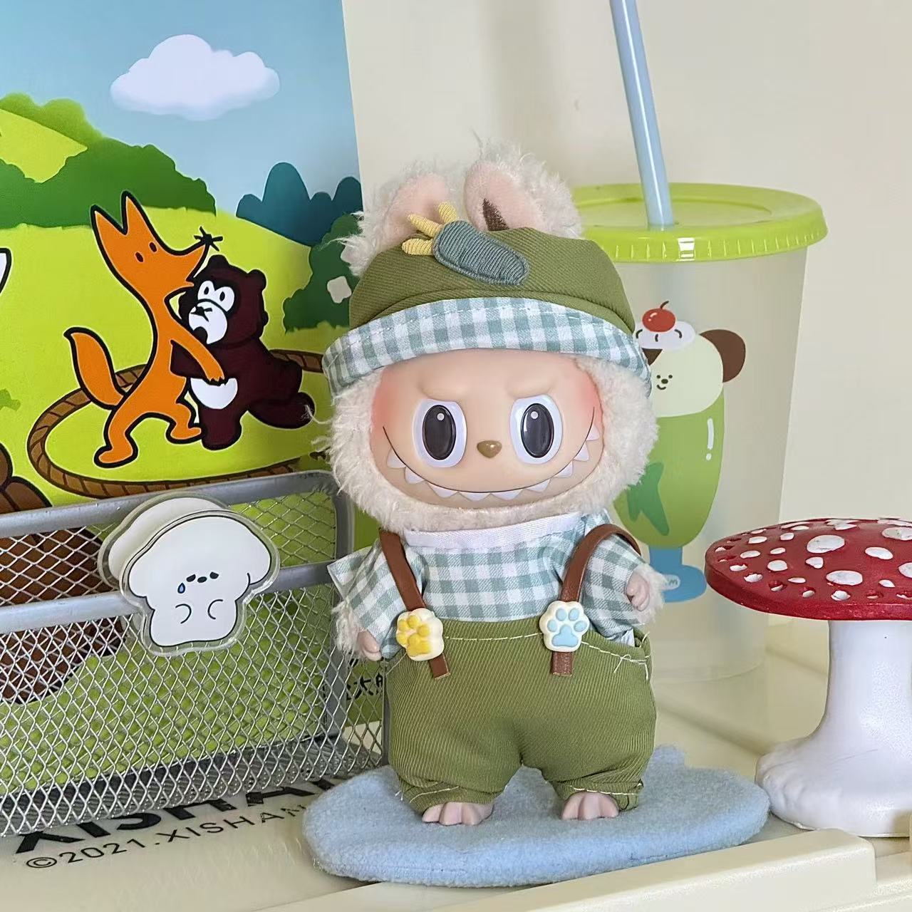 Labubu 17cm�ɡ����� 1.0 2.0 3.0 �����ѡ��ƥ������꡼�� �̤������ �����Τ� ���ΤǤϤʤ� �夻�ؤ��� ��֥� ���� ���襤�� �ե���...