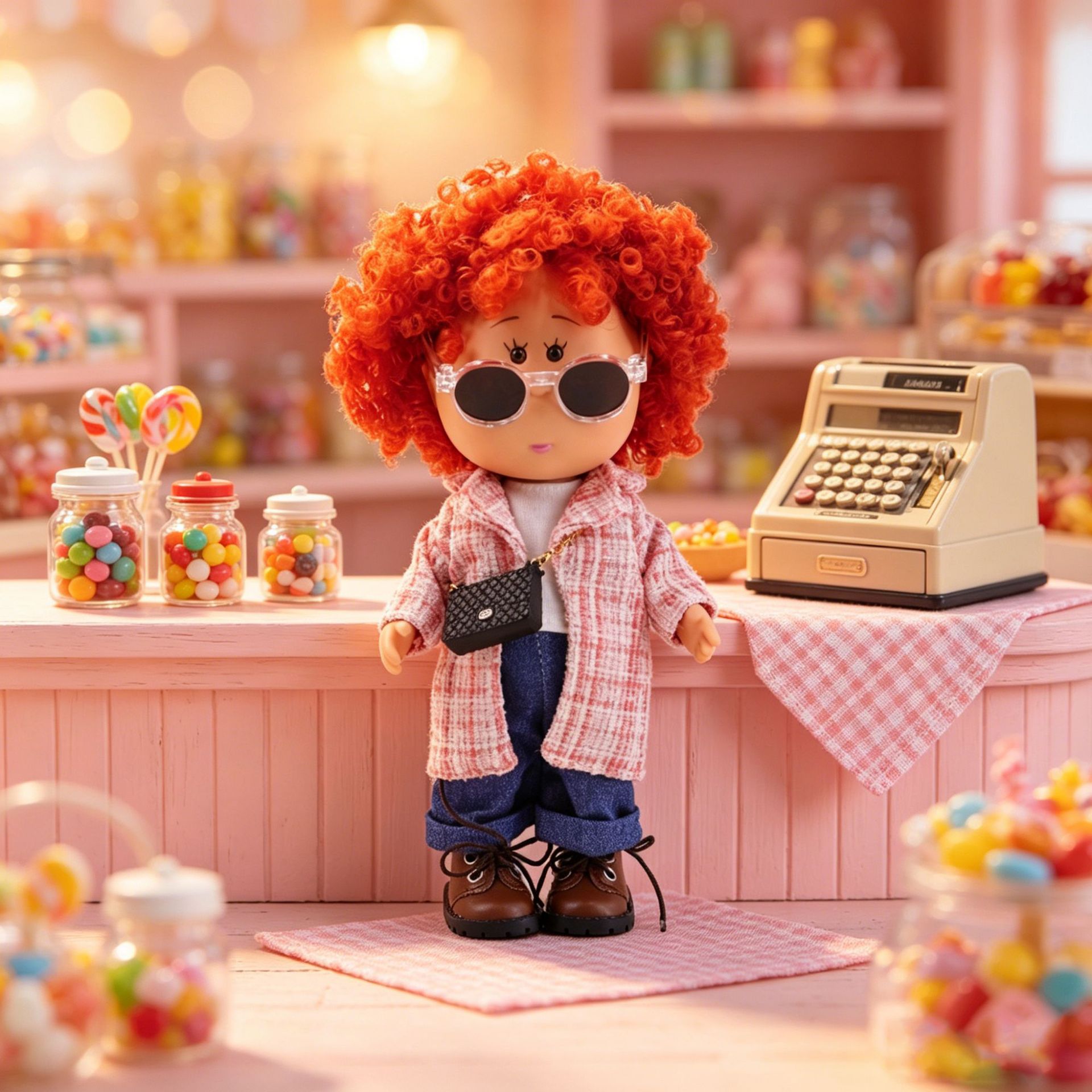 Rakuten - ポテトドール Mia ドール 24cm 着せ替え人形 DIY ドール 卓上置物 インテリア雑貨 お部屋飾り リビング飾り 書斎飾り ギフト プレゼント かわいい 丸顔ぽってり 癒し系 コレクション おもちゃ 女の子向け 男の子向け 43058