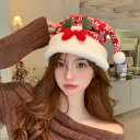 サンタクロース帽子クリスマスシカの帽子帽子は人気のある赤、柔らかく、かわいい、暖かく、温かい新年のパーティー用品クリスマスギフト大人の子供たち