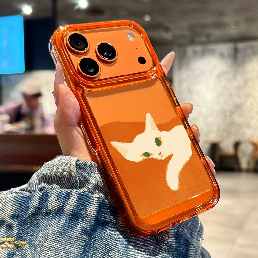 Rakuten - iPhoneケース オレンジ系デザイン 明るいカラー シンプル おしゃれ ソフトケース iPhone17 iPhone16 シリーズ対応 スマホケース プレゼント 高級感 上品 高見え オレンジ系 洗練された 大人っぽい デザイン mk22