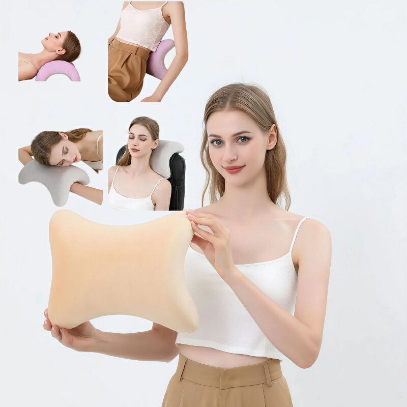 お昼寝枕 うつ伏せ枕 デスク用 メモリーフォーム 手が痺れない 首に優しい 多機能 オフィス 学校 受験 車用 持ち運び 洗えるカバー 仮眠枕 ネックピロー 男女兼用