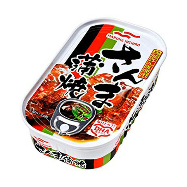 [1缶214円]マルハニチロ さんま蒲焼 缶詰 100g×30缶 送料無料