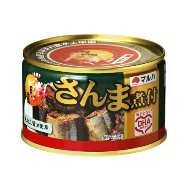 [1缶350円]マルハニチロ 月花さんま煮付 缶詰 200g×12缶 送料無料