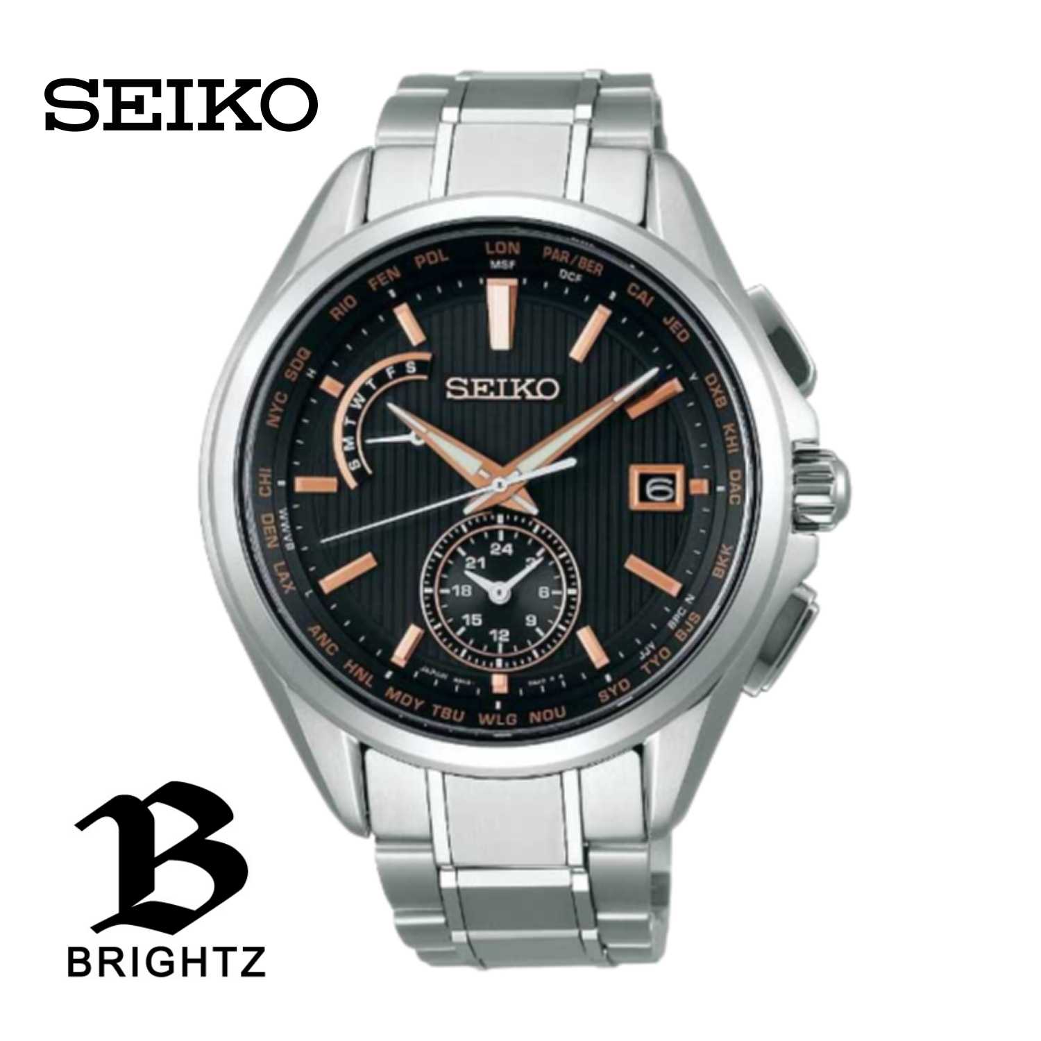 ブライツ セイコー ブライツ SEIKO BRIGHTZ 腕時計 SAGA291 ソーラー電波 チタン メンズ【送料無料】