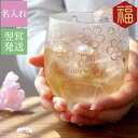 母の日 プレゼント グラス 実用的 普段使い 名入れ 【 うたかた ロックグラス 単品 】 還暦祝い 女性 お酒 酒器 焼酎 グラス タンブラー 母 誕生日 5...