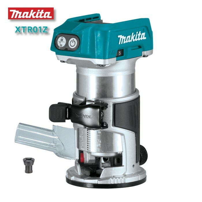 国内仕様 マキタ XTR01Z トリマー RT50DZ 同等品 ブラシレス 18V 充電式 MAKITA 青 純正品 本体＋付属品