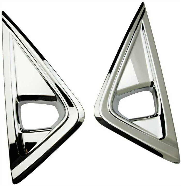 アルファード30系 後期 標準ボディ車 専用 フロント フォグカバー 外装 カスタム パーツ メッキ仕上げ ドレスアップ 外装 カスタムパーツ 送料無料