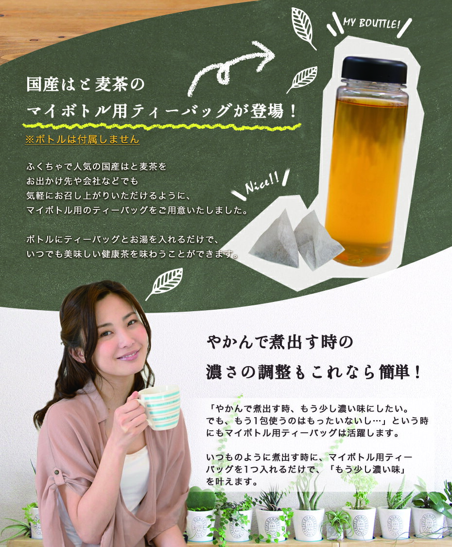 9月12日～22日発送分 はと麦茶ミニパック100包 国産はと麦茶100% ハト麦茶 マイボトル専用ふくちゃのがぶ飲みはとむぎ茶ティーバッグ2.5g×100包 ハト麦健康茶（美容茶、お茶）鳩麦茶 送料無料のハトムギ茶 ノンカフェイン お茶 250項目農薬・放射能検査済み