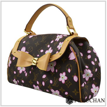 【LOUIS VUITTON/ルイ・ヴィトン】モノグラム・チェリーブロッサム サック・レトロPM M92012 【中古】≪送料無料≫