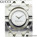 【GUCCI/グッチ】トワール　レディース ウォッチ　ホワイトシェル文字盤　SS　クォーツ/112　 ...