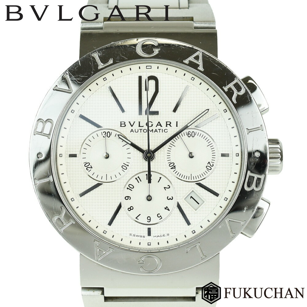 ◆ 298000 円 → 268000 円 ◆【BVLGARI/ブルガリ】ブルガリブルガリ クロノグ ...