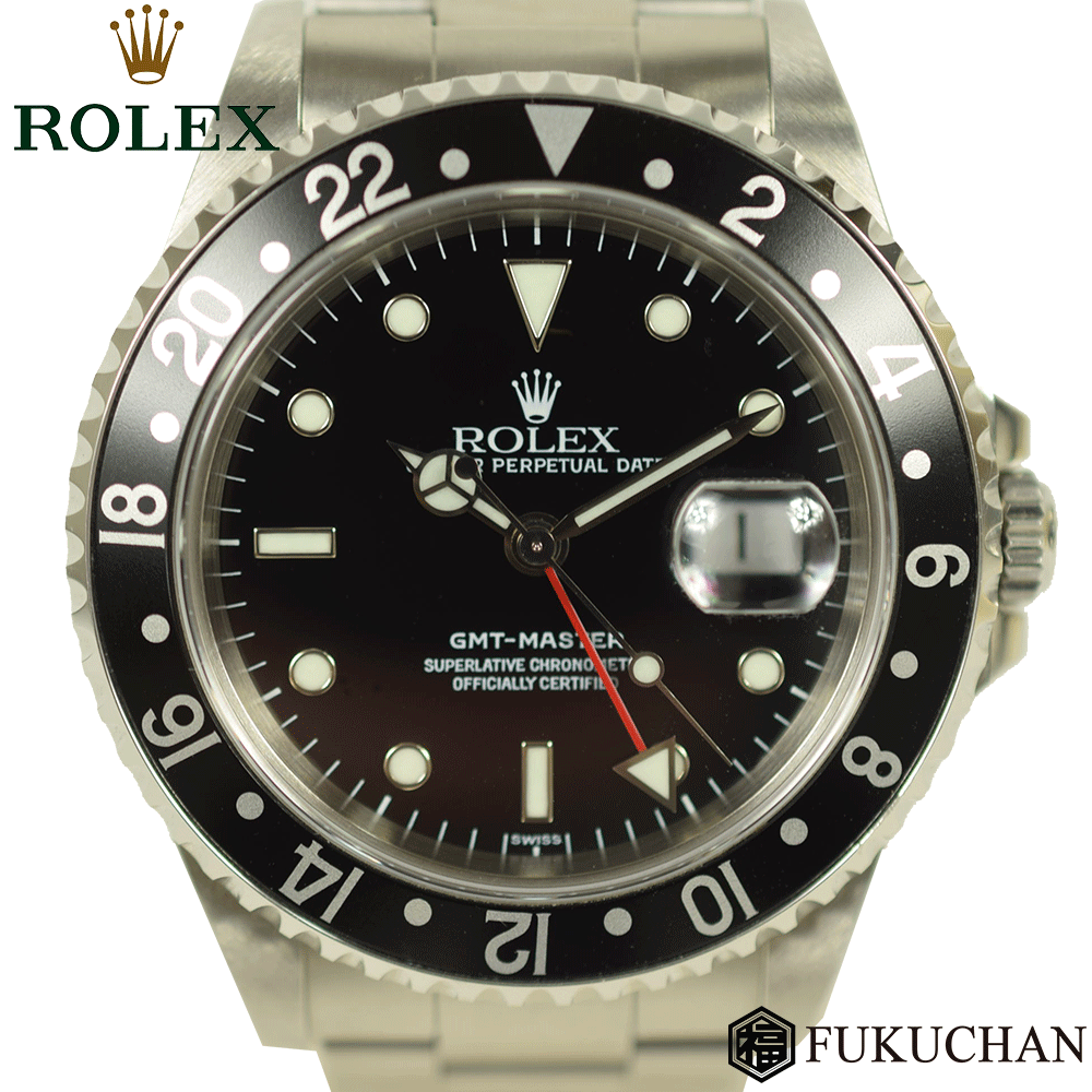 【ROLEX/ロレックス】GMTマスター 16700　A番（1999年製造）【中古】　≪送料無料≫