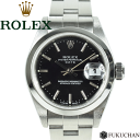 【ROLEX/ロレックス】オイスターパーペチュアル デイト 69160　A番（98年製造）【中古】≪送料無料≫