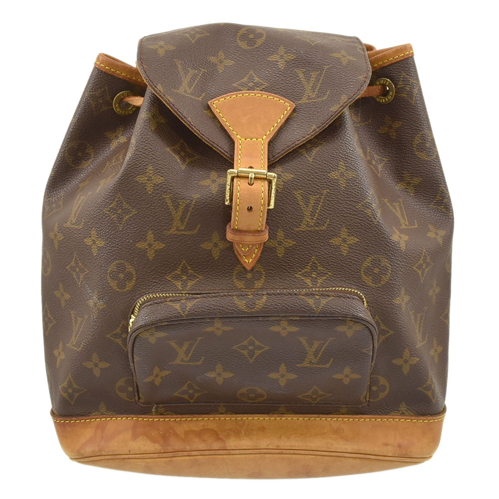 LOUIS VUITTON ルイ・ヴィトン モノグラム モンスリMM リュックサック デイパック M51136 レディース【中古】【送料無料】