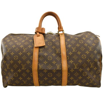 LOUIS VUITTON ルイ・ヴィトン ボストンバッグ モノグラム キーポル50 旅行鞄 M41426 ユニセックス【中古】【送料無料】