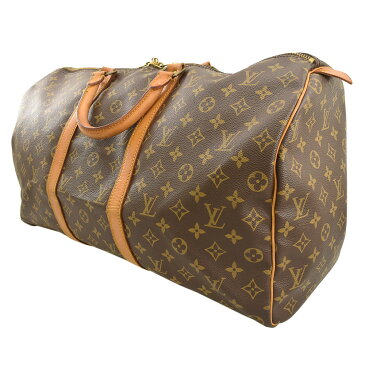 LOUIS VUITTON ルイ・ヴィトン ボストンバッグ モノグラム キーポル50 旅行鞄 M41426 ユニセックス【中古】【送料無料】