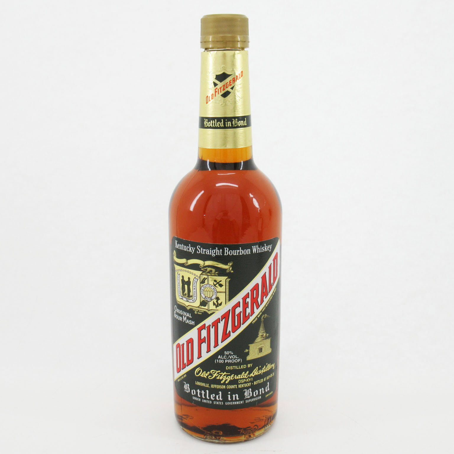 オールド フィッツジェラルド ボトルド イン ボンド 750ml 50% 未開栓 古酒 お酒 ウィスキー バーボン Old Fitzgerald【中古】【送料無料】