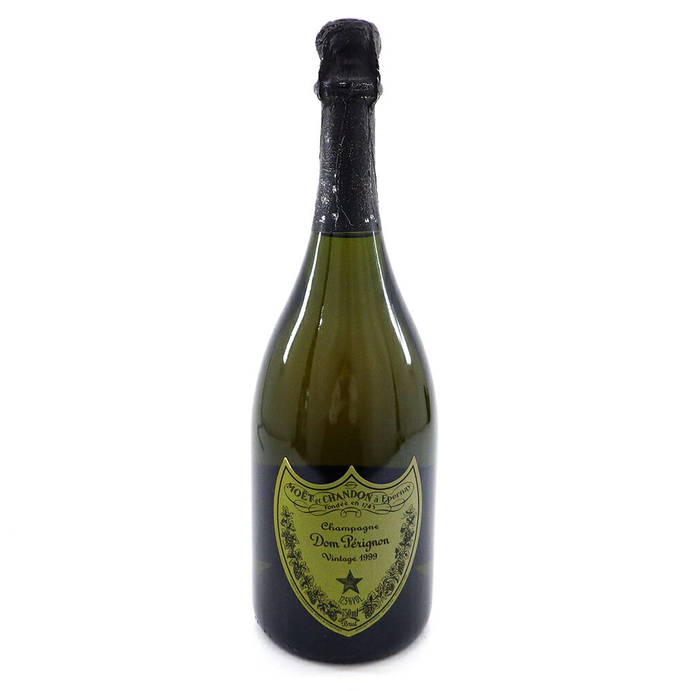 DOM PERIGNON ドン・ペリニヨン 白 1999年 ヴィンテージ 未開栓 750ml 12.5% シャンパン 古酒 お酒 スパークリング【中古】【送料無料】