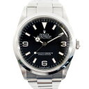 ROLEX ロレックス エクスプローラー1 腕時計 114270 ランダム ルーレット刻印 自動巻き ステンレス ブラック文字盤 メンズ