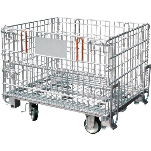 Rakuten - 123　吊上げ式かご型パレット　750型キャスター付　　PM-750PCU　125-2007