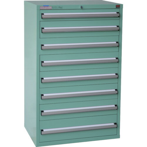 Rakuten - OS　デラックス重量キャビネット　間口811×奥行557×高さ1281mm（若草色）　　DX1219　457-2017