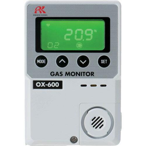Rakuten - 理研　簡易定置型酸素濃度計　OX−600（0−25vol％）一体型　AC100V仕様　　OX600C-AC100V　259-0092