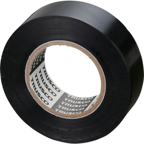 乐天商城 - TRUSCO　脱鉛タイプビニールテープ　19mmX10m　10巻入り　黒　　GJ-2110　BK　126-2131