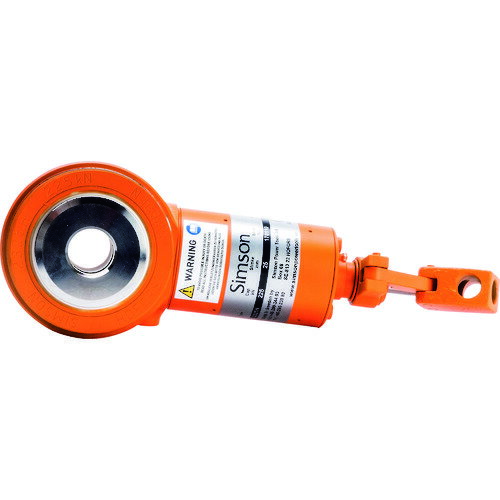 Simson　コンパクトジャッキ　ストローク50mm　最大能力10t　中空ピストン　　1050H　206-8150