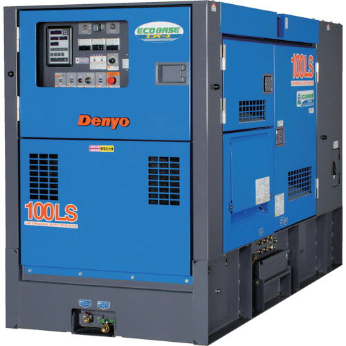 Rakuten - Denyo　防音型ディーゼルエンジン発電機（エコベース）　　DCA-100LSIE　818-4174