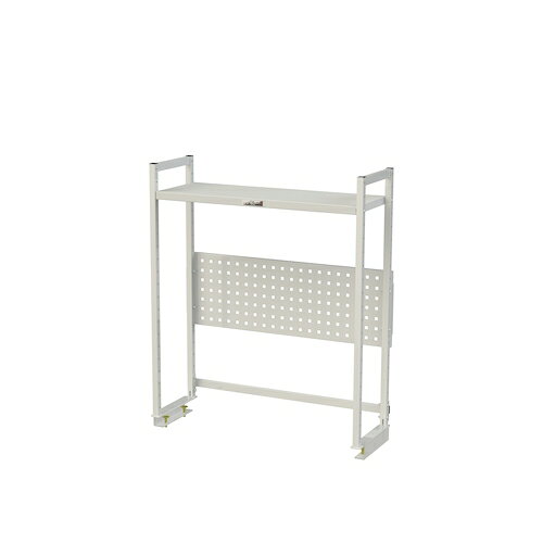 Rakuten - ヤマテック　ワークテーブル150シリーズ用　ロジスタンド　パンチングパネル付　W900×D300×H　　LS-0910P-W　555-7197