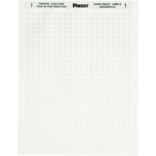 Rakuten - PANDUIT　レーザープリンター用ラベル　コンポーネントラベル　幅101．6mm　x　高さ50．8　　C400X200YJJ　158-5219