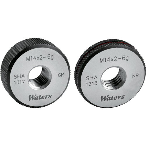 Rakuten - WATERS　メートルねじ用リングゲージ（ISO＝新JIS）　　WGRNR-M2X0.25　250-0222