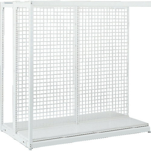Rakuten - タテヤマアドバンス　陳列機器　KZG両面ネットタイプ連結　間口1200×1200×1800mm　　SX3474 WH　204-5359