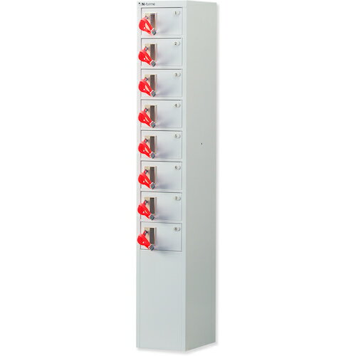 Rakuten - 仁張　脱衣場向貴重品ロッカー（1列8段）　　NKDS-0108　360-7540