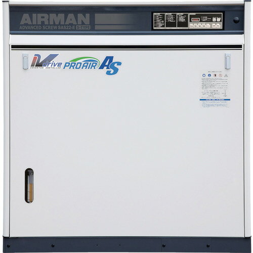 Rakuten - AIRMAN　スクリューコンプレッサ　ドライヤ付　37KW　50Hz　　SAS37SD-5E　772-6546