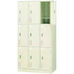 Rakuten - JTX　504530）多人数ロッカー　SV−G9A　9人用錠付　　SV-G9A　210-9599