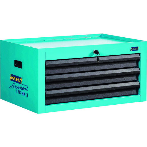 Rakuten - HAZET　スチール製ワゴン178Nツールトロリー用トップチェスト　　178NK-3　126-6646