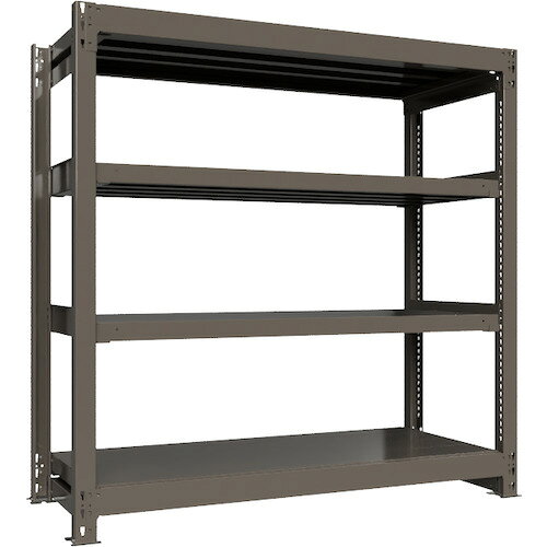 Rakuten - ICHIMAI　重量ボルトレスラック　段荷重1000Kg　H1500×W1500×D600　天地4段　　TH1000-556T4　538-2754