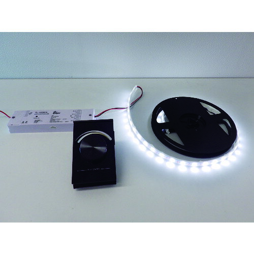 tlight　LEDテープライト　ViewdiW／D　DC12V　16．6mmP　3m巻　無線調光器　　TLVDT3-10P-3-RF　148-9845