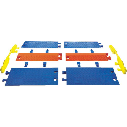 Rakuten - CHECKERS　レール　ラインバッカーケーブルプロテクタ　中重量型電線5本用　　CPRL5GD　486-5847