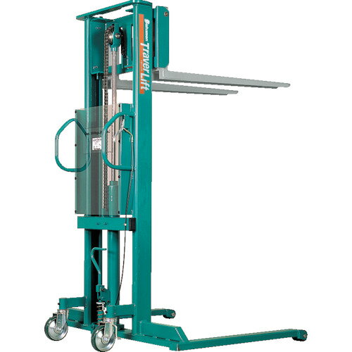 Rakuten - Bishamon　フォーク式リフター　トラバーリフト（手動油圧式）　均等荷重380kg　フォーク寸法　　ST38-WN　133-7859